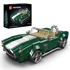 Mould King 10228 Vintage Car Retro Vehicle Building Block Toy Classic Decoration