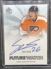   2011-12 SP Authentic Future Watch #261 Erik Gustafsson RC AUTO /999