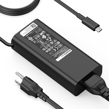 65W USB-C Charger for Dell, Compatible with Dell Latitude Inspiron Chromebook XP