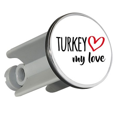 Waschbeckenstöpsel Turkey my love Geschenkidee Turkey Geschenk Präsent Mitbrings