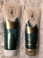 BATH  BODY WORKS EUCALYPTUS PINE BODY WASH  BODY CREAM VALUED 36.00