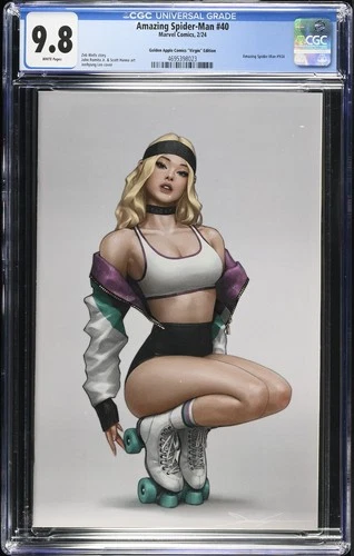 Amazing Spider-Man #40 Jeehyung Lee Spider-Gwen Virgin Variant CGC 9.8