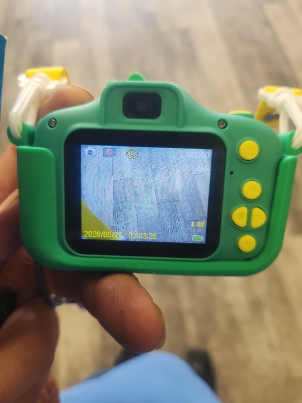 Kids Camera, Dinosaur Toddler Digital Camera for Ages 3-12 Boys Girls Childre...