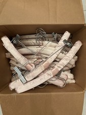 Pink Padded Satin hangers