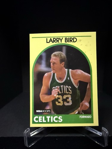 Larry Bird #6 1990 Hoops Superstars card