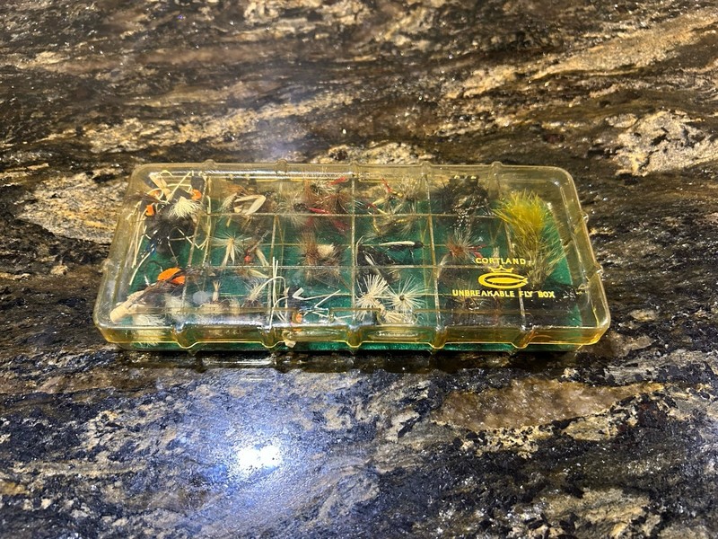Vintage Estate Sale Lot Hand Tied Flies Fly Fishing Assortment Unused 125 Pcs