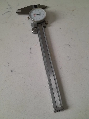 CB 6" .001 Hardened Stainless Steel Dial Caliper