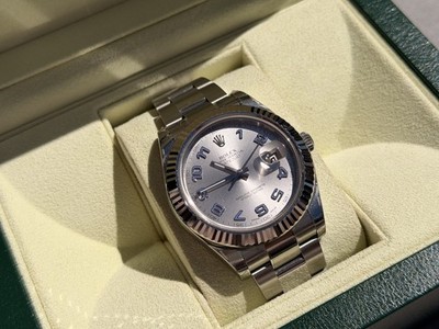 Rolex Datejust 41mm Edelstahl Weissgold 750 Oyster