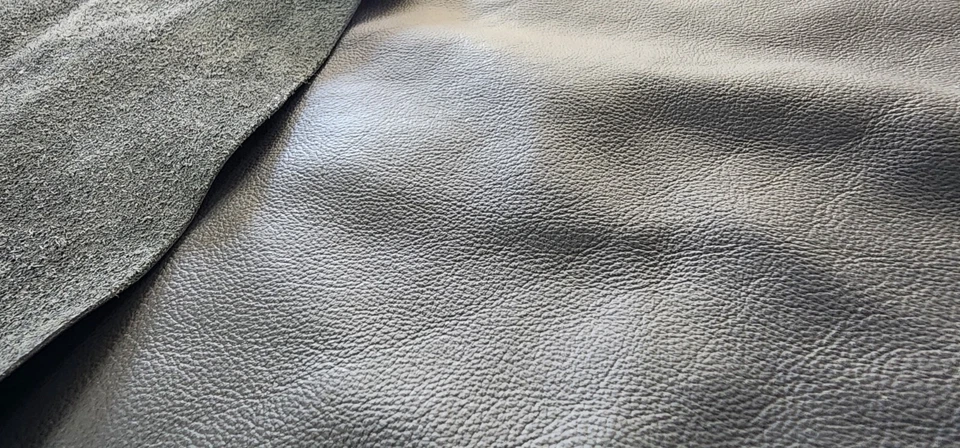 New Edelman Leather Royal Hide Full Grain Leather Hide Carbon RH14 - Image 4 of 4