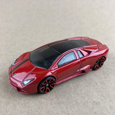 2023 Hot Wheels Lamborghini Reventon Red 224/250 Exotics 1:64 Diecast Car Loose