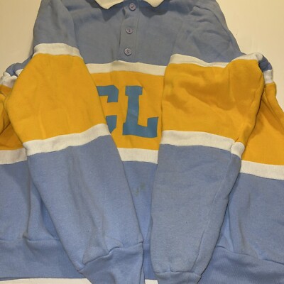 Vintage 80s 90s UCLA University Colorblock Sweatshirt Vintage 80s 90s UCLA University Colorblock Sweatshirt