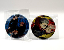 Jujutsu Kaisen Tin/Can Badge Set of 2 Yuji Itadori