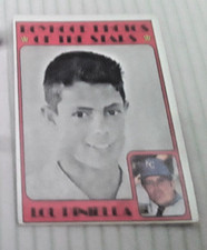 1972 Topps BOYHOOD PHOTOS OF THE STARS LOU PINELLA #491