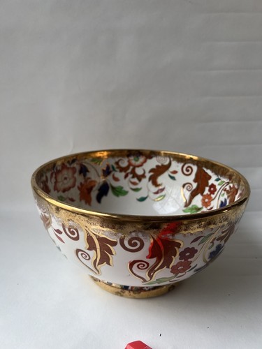 Antiguo Castillo Antiguo AMHERST Tazón para servir piedra de hierro con diseño floral estilo Imari - Imagen 9 de 24