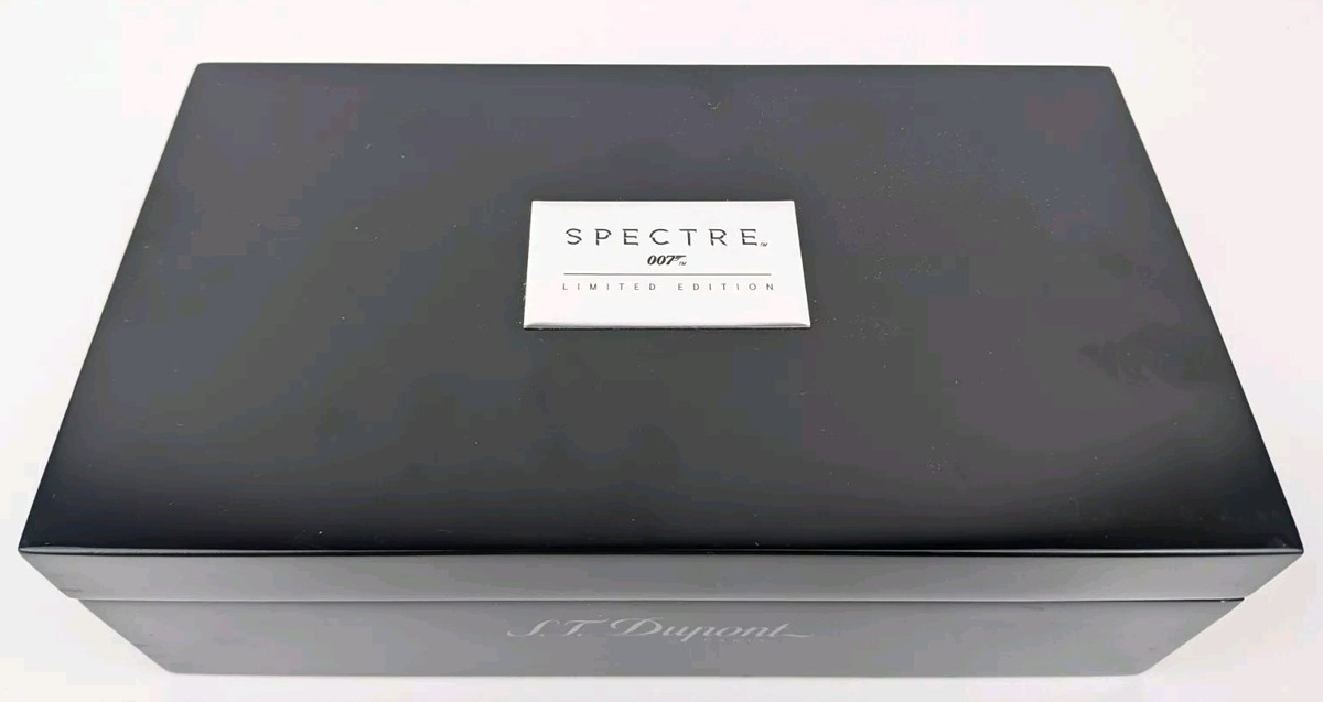 S.T. DUPONT JAMES BOND 007 SPECTRE LIMITED EDITION BOX Rare S.T. DUPONT JAMES BOND 007 SPECTRE LIMITED EDITION BOX Rare
