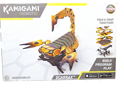Kamigami Scarrax Robot Scorpion Programmable Robot Play NEW In BOX