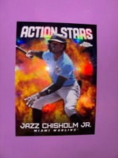 2023 Topps Chrome Update Action Stars #ASC-30 Jazz Chisholm Jr.