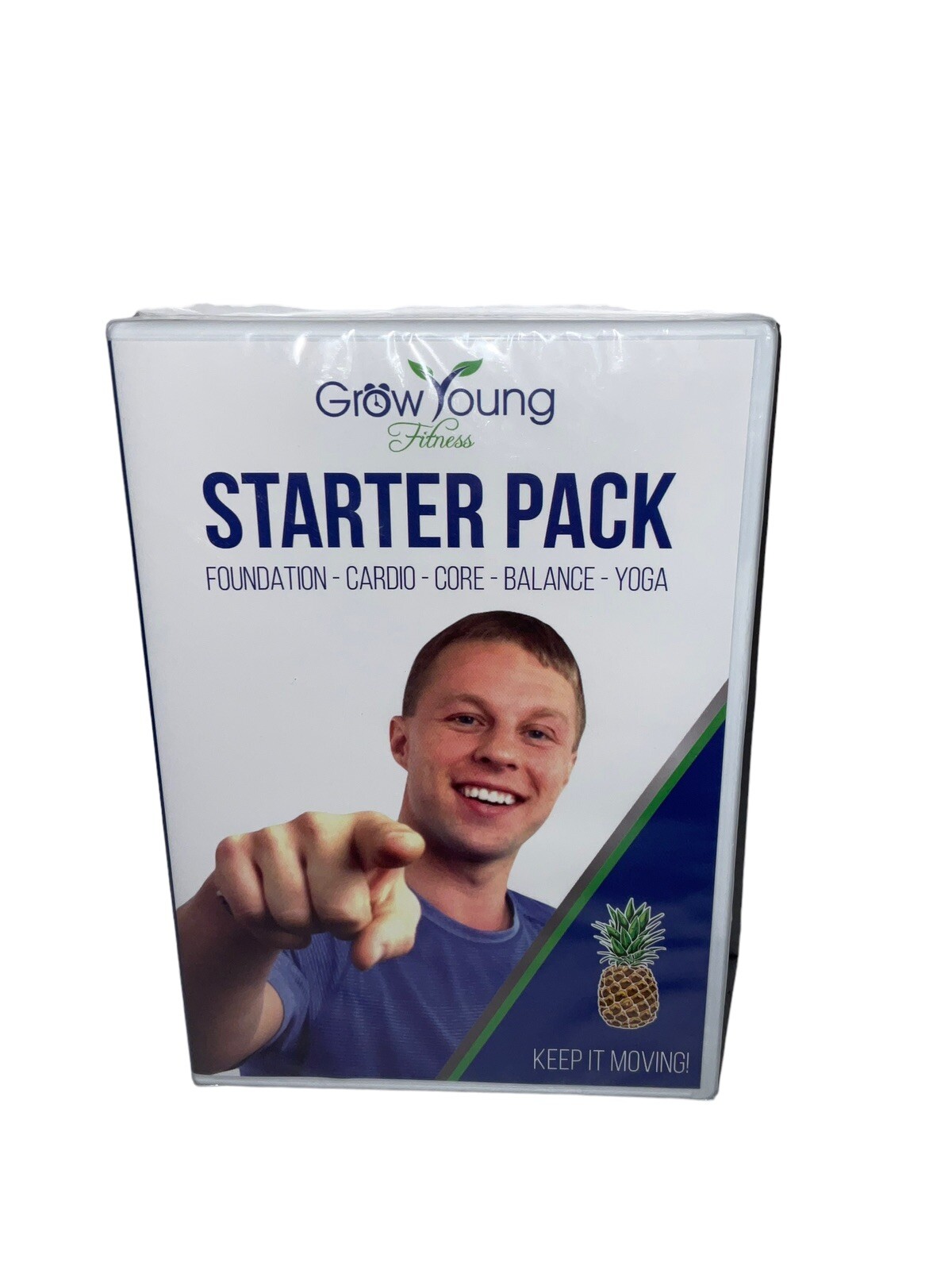 Grow Young Fitness Starter Pack • Keep It Moving! (DVD, 2019) Deron