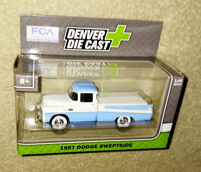 DENVER DIE CAST 1957 DODGE SWEPTSIDE 1/48 SCALE DIE CAST PICKUP