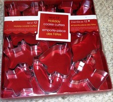 HOLIDAY 12 COOKIE CUTTERS