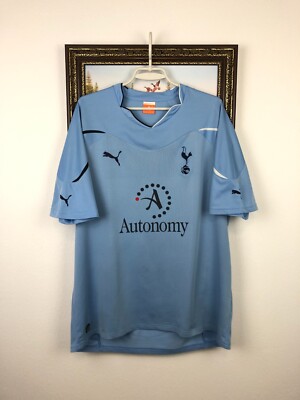 Tottenham Hotspur Away football shirt 2010 Soccer Puma Jersey Blue
