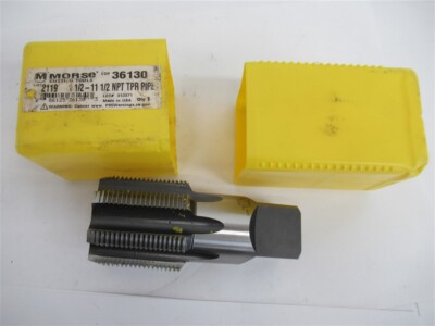 Morse 36130 , 1-1/2-11-1/2 NPT HSS Taper Pipe Tap