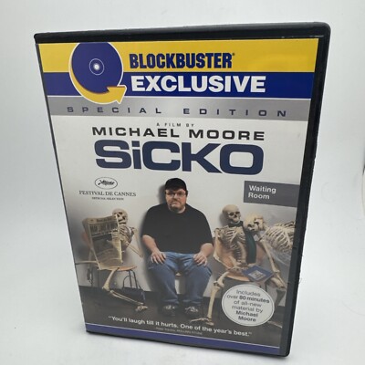 Sicko - DVD -  Michael Moore Documentary BR3
