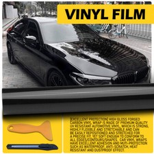 3m Gloss Black Vinyl Wrap Car Sticker Genuine Film Decal Bubble Free Stickers