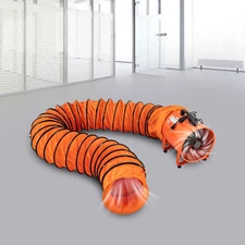 Ventilator Industrial Exhaust Portable 12" Extractor Blower Fan w/ 5m Duct Hose