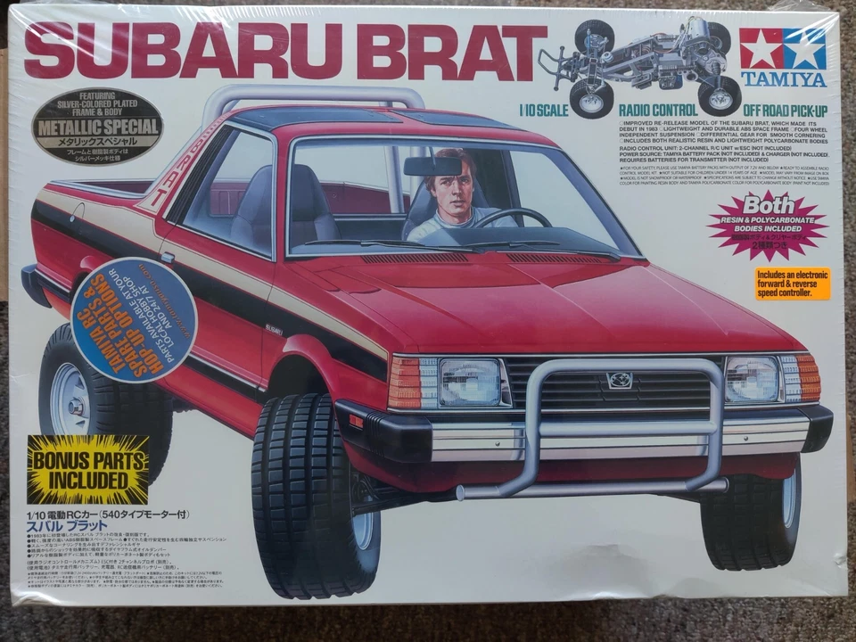 Tamiya RC Subaru Brat Metallic Special Edition 1/10 Scale 84237**20800 - Image 2 of 2