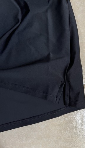 Pantaloni corti da bagno Kona Sol donna taglia 2X neri tinta unita ragazzo estivi nuovi con etichette - Foto 4 di 10