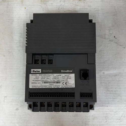 Parker DriveBlok BDM1005CCS00010 2.5HP Motor Controller