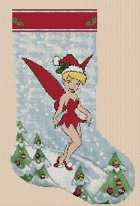 Tinkerbell Cross Stitch Chart