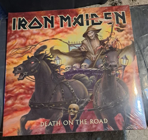 Iron Maiden  - Death On The Road 2LP Vinyl Gatefold  - Brand New Sealed