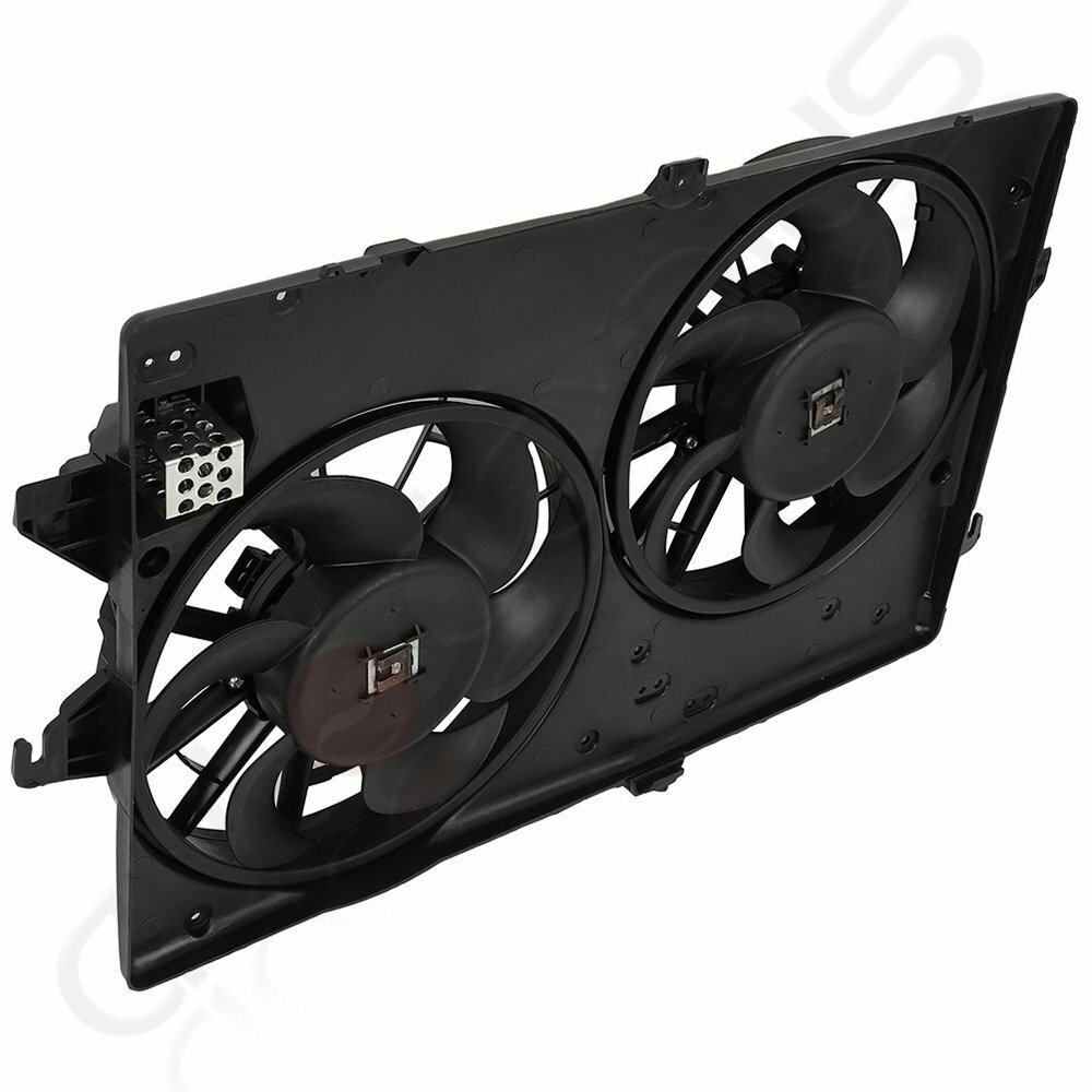 Radiator Condenser Fan Assembly For 1995 1996 1997 1998-2000 Ford ...
