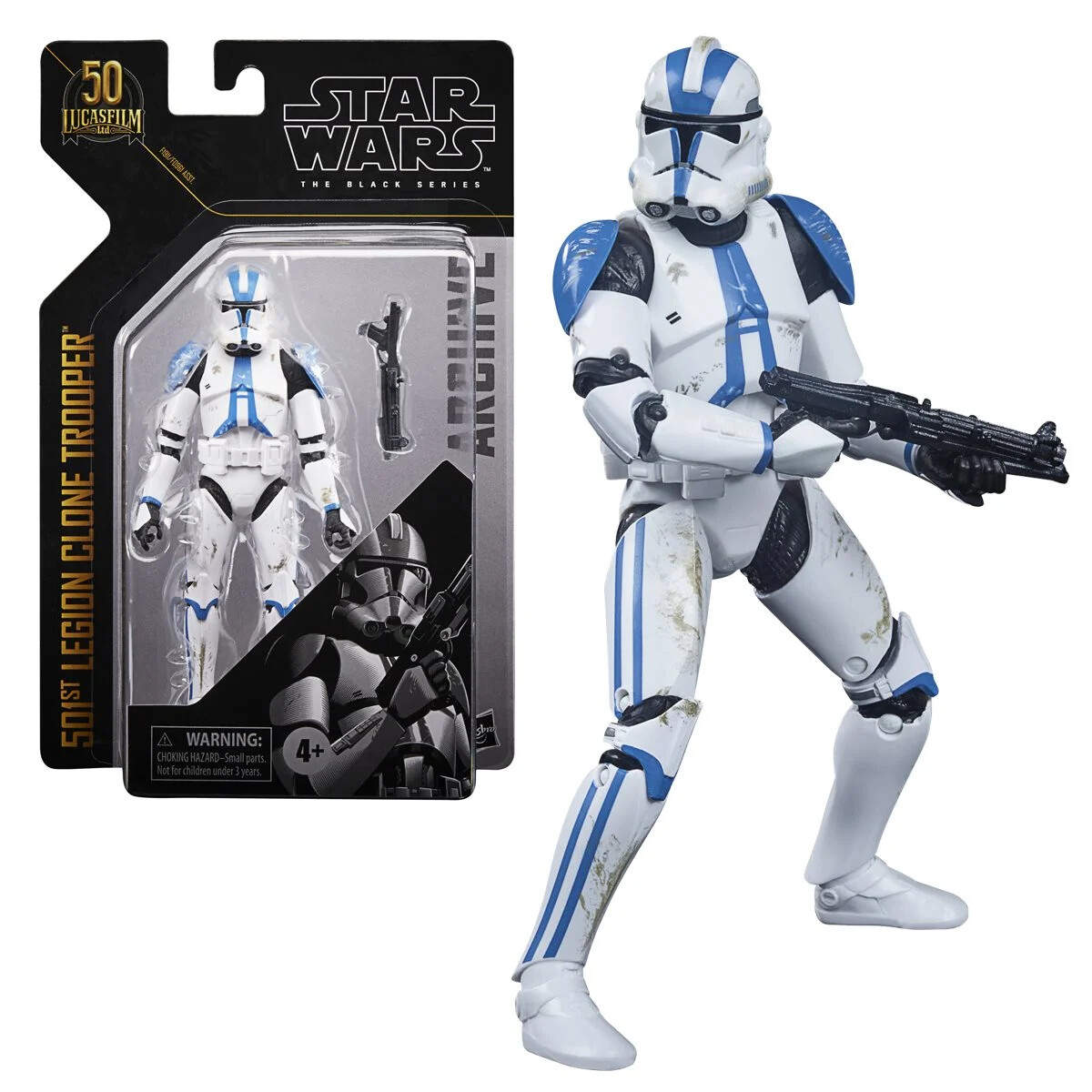2021 Hasbro Star Wars Black Archive 501st Clone Trooper 6 2021 Hasbro Star Wars Black Archive 501st Clone Trooper 6