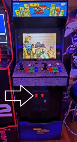 Arcade1up LED kit for new coin doors! 2 Player Arcades Red LEDs! Free Shipping!  - Picture 1 of 12