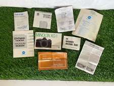 Vintage Camera Manuals Lot Booklets Guides by Kodak and others