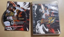 Street Fighter IV 4 (PlayStation 3 PS3, 2009) Tested Complete Free Shipping