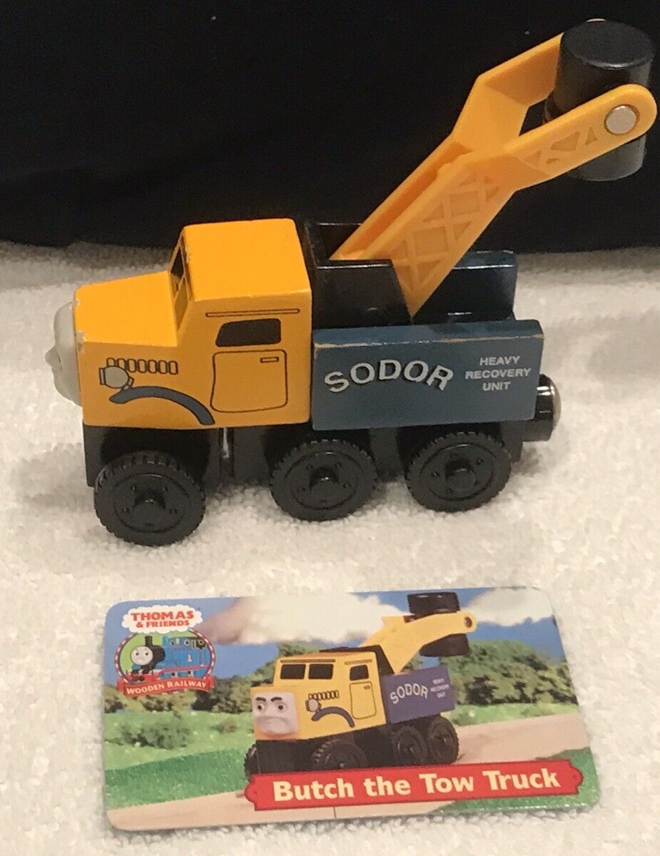 Thomas Wooden Railway Butch the Breakdown Tow Truck Toy