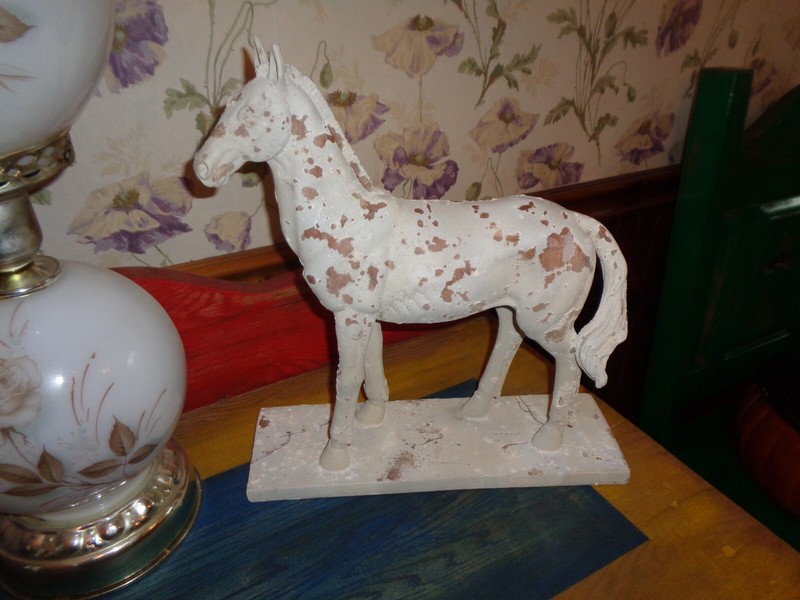 Rustic Horse Figurine