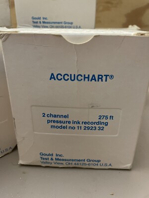 Gould Accuchart Model 11292332 Chart Paper / 2 Channel / 275FT