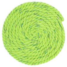 Twisted 3 Strand Glitter Natural Cotton Rope 1/4" 1/2" Diameters