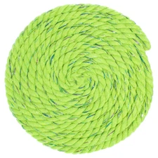 Twisted 3 Strand Glitter Natural Cotton Rope  1/4" & 1/2" Diameters