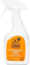Wags  Wiggles No Marking Deterrent Training Spray for Dogs - Indoor Dog Pee Rep
