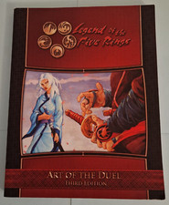 ART OF THE DUEL for Legend of the Five 5 Rings 3rd edition RPG AEG L5R