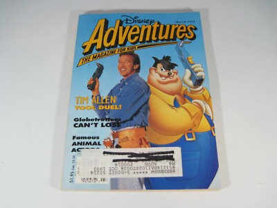 Disney Adventures Magazine March 1993 Tim Allen Tool Duel Animal Actors 