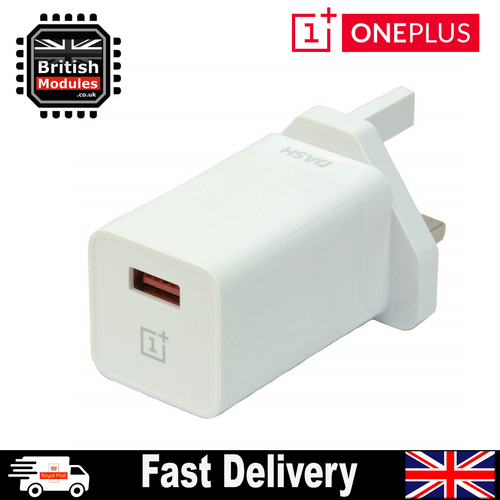 OnePlus Dash High Speed Original Charger Power Adapter UK Plug 6T 6 5T 5 3T 3 2