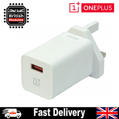 Adaptateur secteur chargeur haute vitesse original OnePlus Dash prise britannique 6T 6 5T 5 3T 3 2 - Photo 1/12