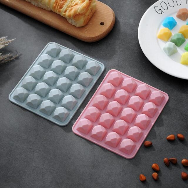 Silicone Polygon Ice Cube Tray Kitchen Tools Chocolate Mould Mousse Cake Mold